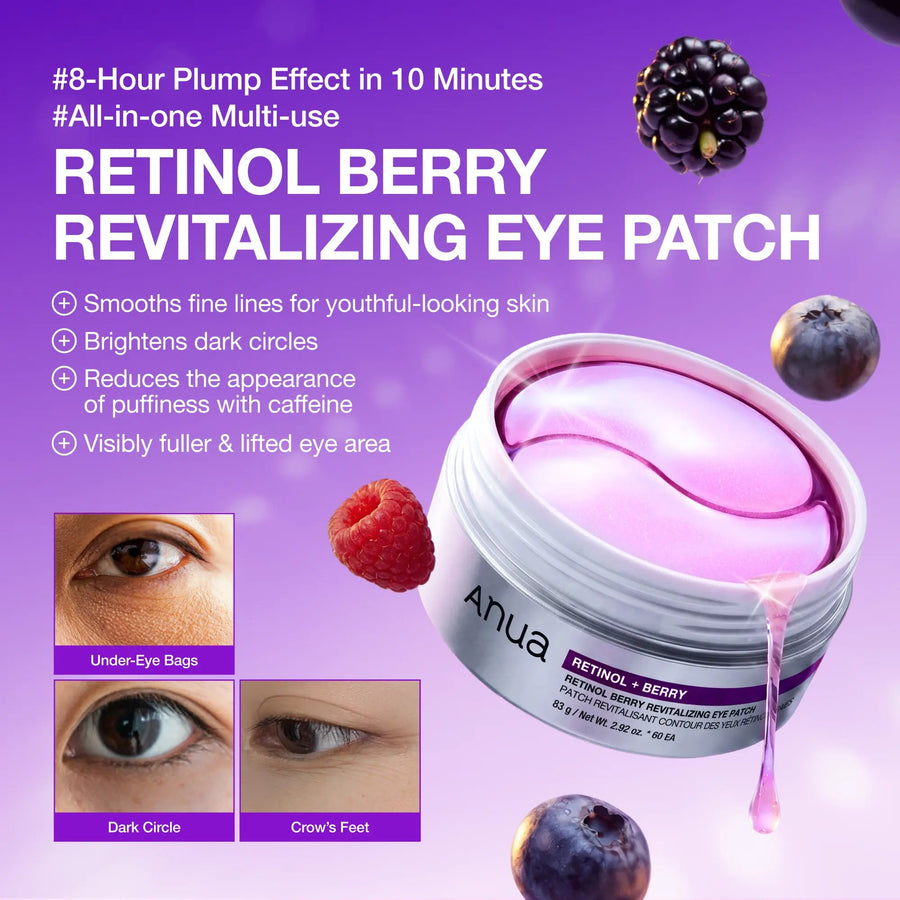 Anua Retinol Berry Eye Patch